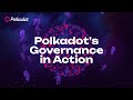 Polkadot's Governance in Action