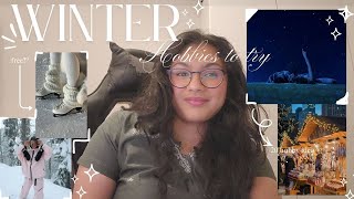 20+ Winter Hobbies & Activities ❄️🌨️☃️⛸️🎧🕯️