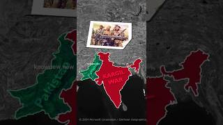 What happened in Kargil War 1999 | Operation Vijay Through Map Animation #kargilvijaydiwas #pakistan