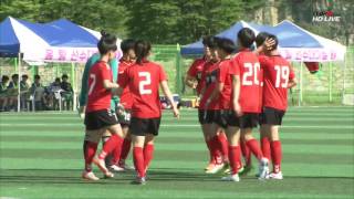 [2016여왕기전국여자축구대회] 중등부4강 울산현대청운중 vs 대구상원중 (2016.05.11) 다시보기