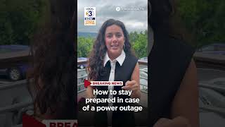 How to prepare for a power outage