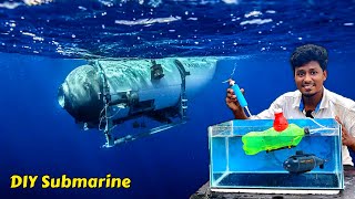 How to Make Submarine at Home 🚢| நீர் மூழ்கிக் கப்பல் செய்வது எப்படி? | Vijay Ideas