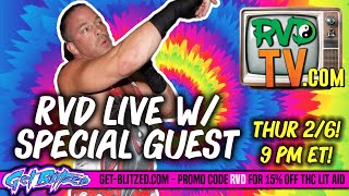 RVD w/ Special Guest LIVE! 2/6 @ 9:15 PM ET!