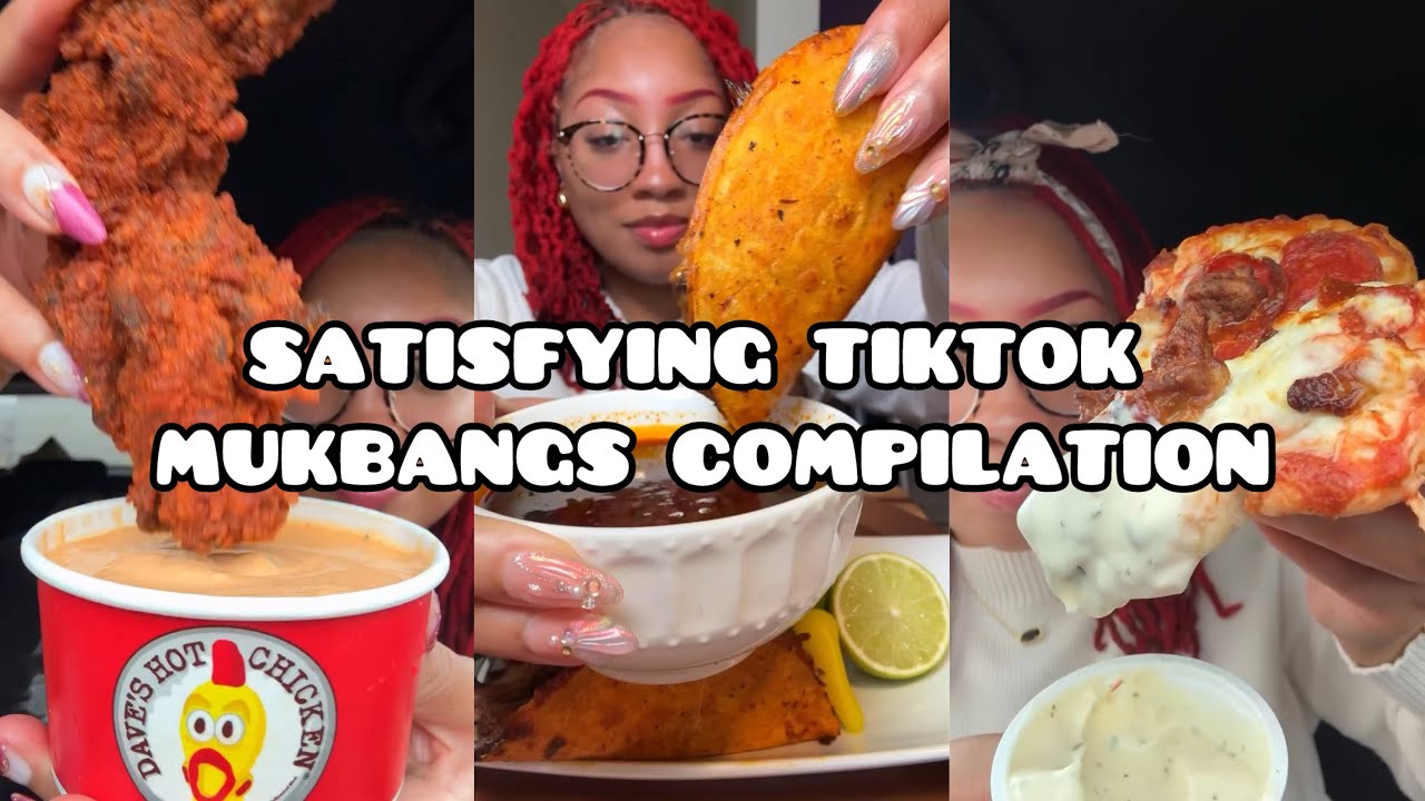 Satisfying Tiktok Mukbangs Compilation Youtube