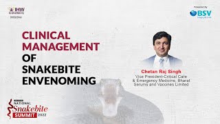 Chetan Raj Singh, VP - Critical Care \u0026 Emergency Medicine, BSV on Preventing Snakebites in India