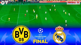 BORUSSIA DORTMUND vs REAL MADRID - UEFA CHAMPIONS LEAGUE 2024 FINAL | EA FC 24 Gameplay PC