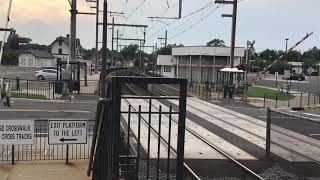 NJT ALP-45DP Comet V Arriving At Aberdeen-Matawan Station.