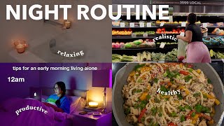 MY ‘PERFECT’ NIGHT ROUTINE: how i take care myself, self care motivation & productive habits