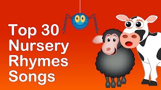 TOP 30 NURSERY RHYMES SONGS | Compilation | Nursery Rhymes TV | English Songs For Kids