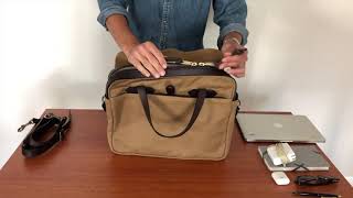 ➤Filson Rugged Twill Original Briefcase Review