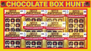 £50 Of £500 Selection Scratch Card. Chocolate Box HUNT. 🍫🍫