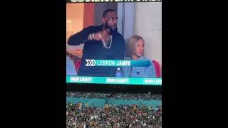 Lebron James gets booed at the Super Bowl