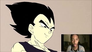 Vegeta Reacts To Kid Goes Super Saiyan! (Animated)