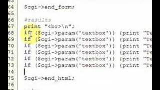 Perl Tutorial 57 - CGI.pm - Parse a Form