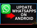 ✅ How to Update WhatsApp on Android | Latest Version (Easy & Fast)