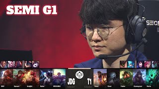 JDG vs T1 - Game 1 | upper Semi Final LoL MSI 2023 Main Stage | JD Gaming vs T1 G1 full game