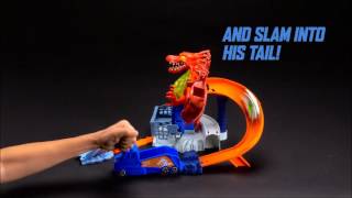 Smyths Toys - Hot Wheels Dragon Blast Playset