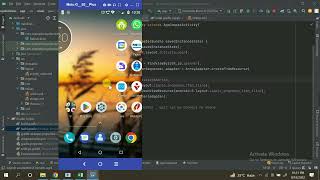 Spinner Dropdown using Adapter Android Studio step by step tutorial | Android Studio Thread