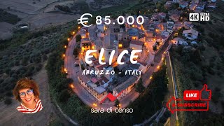 Living in Elice: A Potential BIG House with a Garden just 30min from the Sea | House Tour in Abruzzo