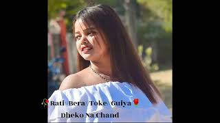 🌿Rati bera toke guiya dekho na chand ll singer priti barla and vinay kumar ll subscribe now guys ll