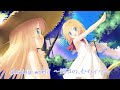 【K-SUB】 glowing world ～輝きの、セカイへ～ | 紅い瞳に映るセカイ OP | eufonius