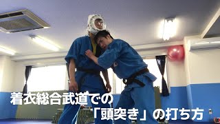 【空道】着衣総合武道での「頭突き」打ち方　～ボクシングやキックボクシングでは禁止です～