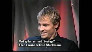 2000-11-XX - Voxpop, Backstreet Boys in Stockholm, Sweden