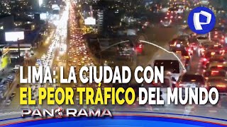 Lima, la ciudad con el peor tráfico: atrapados 130 horas al año en horas punta