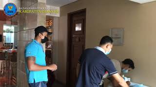 Kegiatan Bidang P2M Tes Urine di The Seres Resort and Spa #warOnDrugs