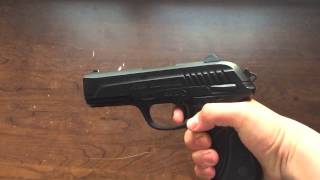 Gas pistol~ shooting full magazine in slow motion (250fps)