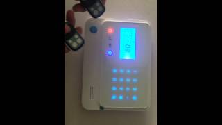 Golden Security GSM burglary alarm system with Russian languge GS-G90E