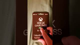 FREE XBOX GAME PASS CODE #gaming #funny #xboxseriesx #xbox #code #free