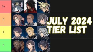 FF7 Ever Crisis Tier List June 2024 update