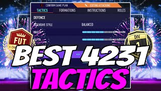 FIFA 21 4231 *END GAME* CUSTOM TACTICS & PLAYER INSTRUCTIONS IN SEPTEMBER! | FUT 21