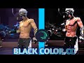 TUTORIAL BLACK COLOR GLOW CC || FREE FIRE || MOBILE EDIT || UMER EDITZ 🖤