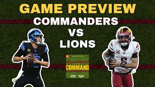 Preview: Commanders Face Lions in Divisional Round Playoff Showdown | Take Command