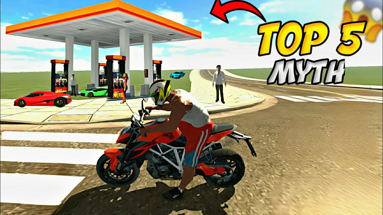 I CONFIRMED 5 MIND BLOWING MYTHS 😱 IN INDIAN BIKES DRIVING 3D 🤯2023 ...