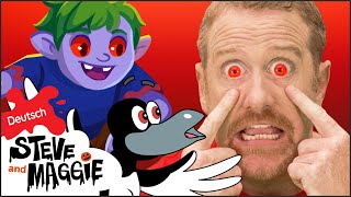 Halloween Geisterbahn Lied für Kinder  Halloween Monster + MEHR von Steve and Maggie Deutsch