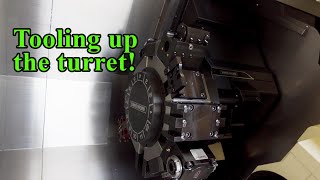 Setting up the DMG Mori lathe part 2 | Starting machine shop part 8