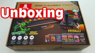 Atari flashback 9 gold unboxing - cool but not the greatest