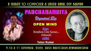 Rimjhim Gire Sawan …|| Toton Kumar || Kishore Kumar || R.D.Burman || Open Mind||