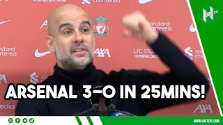 We need 98 minutes to DRAW… Arsenal need 25 minutes to be 3-0 UP! | Pep | Liverpool 1-1 Man City