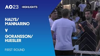 Halys/Mannarino v Goransson/Huesler Highlights | Australian Open 2023 First Round