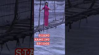 TUTING HANGING BRIDGE, ARUNACHAL PRADESH, OVER BRAMMAPUTHRA (SIANG) RIVER