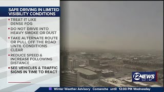 Newstalk Safe driving in limited visibility conditions