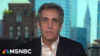 ‘No joke’: Michael Cohen sounds the alarm on Trump getting money from foreign nations to pay bills