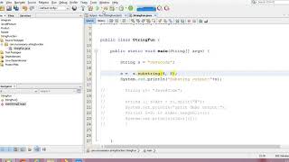 SubString and Split Functions in Java