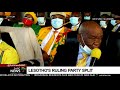 Lesotho's ruling government coalition splits