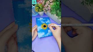 Painting - flower painting 🌻 #shorts #youtubeshorts #art