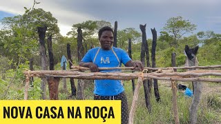 Como fizemos nossa casa 🏠 na minha machamba  casa nova na roça